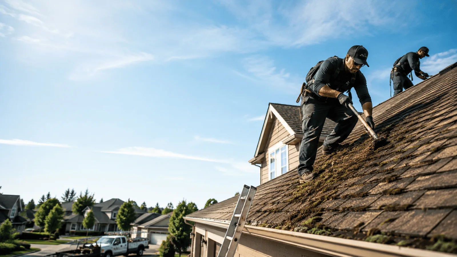 Roof Moss Removal in Waukee, IA near me